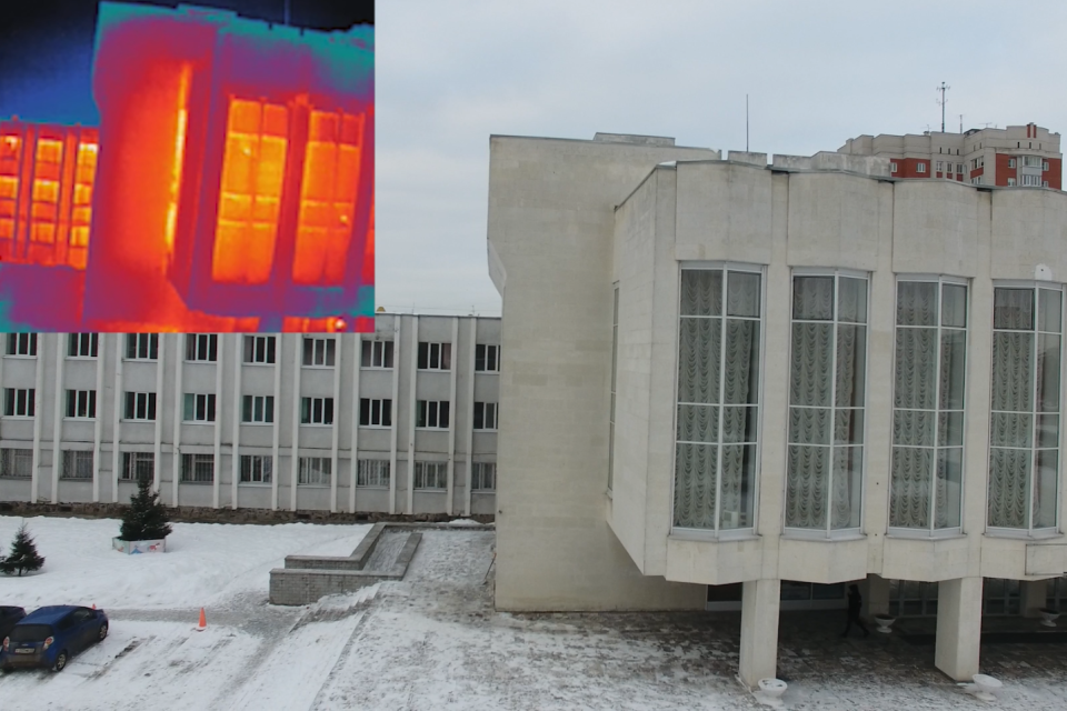 Создание 3D-модели здания Областного дома культуры