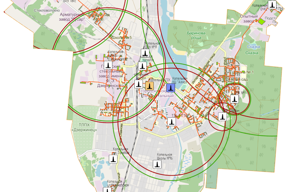 Актуализация схемы теплоснабжения города Гусь-Хрустальный